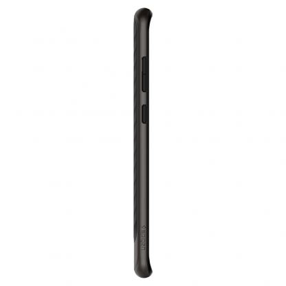 Spigen Neo Hybrid Case - хибриден кейс с висока степен на защита за Samsung Galaxy S10 Plus (черен-сив) 4