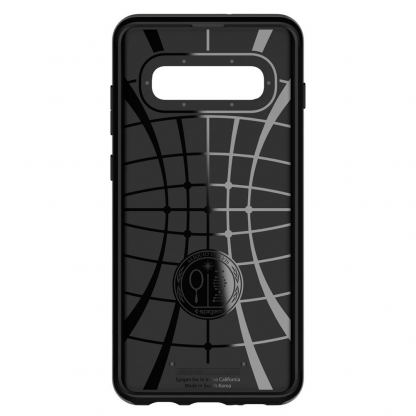 Spigen Neo Hybrid Case - хибриден кейс с висока степен на защита за Samsung Galaxy S10 Plus (черен-сив) 7