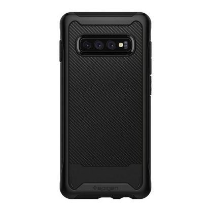 Spigen Hybrid NX Case - хибриден кейс с висока степен на защита за Samsung Galaxy S10 (черен) 2