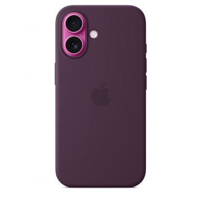 Оригинален силиконов кейс за iPhone 16 с MagSafe (лилав)  - Apple iPhone Silicone Case with MagSafe 2