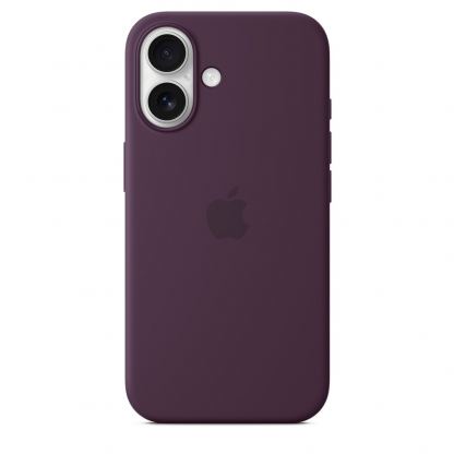 Оригинален силиконов кейс за iPhone 16 с MagSafe (лилав)  - Apple iPhone Silicone Case with MagSafe 3