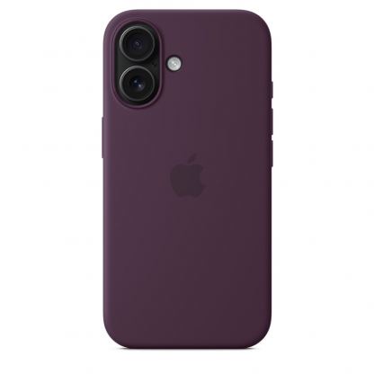 Оригинален силиконов кейс за iPhone 16 с MagSafe (лилав)  - Apple iPhone Silicone Case with MagSafe 4