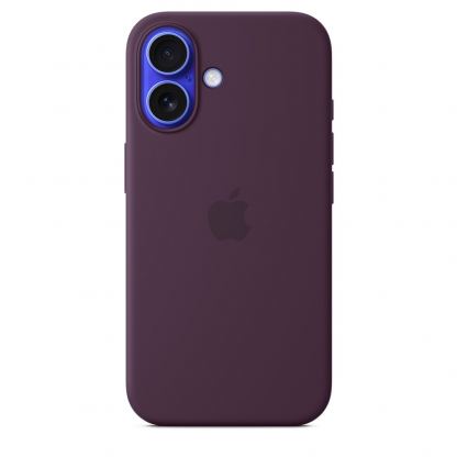 Оригинален силиконов кейс за iPhone 16 с MagSafe (лилав)  - Apple iPhone Silicone Case with MagSafe 6