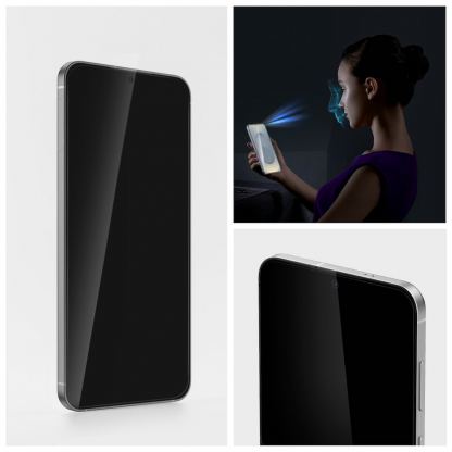 Калено стъклено защитно покритие за дисплея на Samsung Galaxy S25 Edge - 4smarts Second Glass (прозрачен) 4