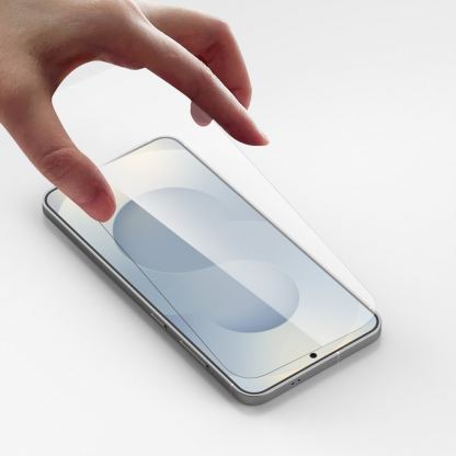 Калено стъклено защитно покритие за дисплея на Samsung Galaxy S25 Edge - 4smarts Second Glass (прозрачен) 5