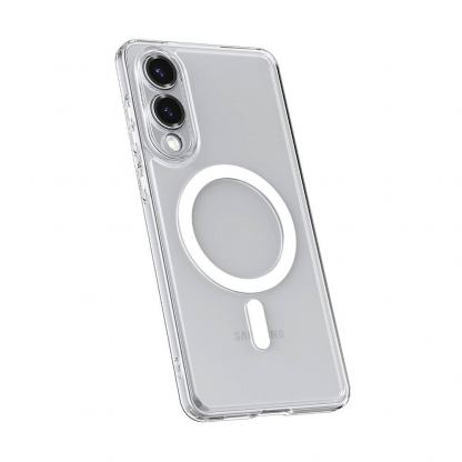 Хибриден кейс с висока степен на защита с MagSafe за Samsung Galaxy S25 Edge - Spigen Ultra Hybrid MagSafe Case (прозрачен-бял) 7