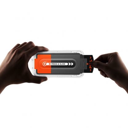 Стъклено защитно покритие за дисплея на Samsung Galaxy S25 Edge - Spigen Glass tR EZ Fit HD Tempered Glass (прозрачен) 7