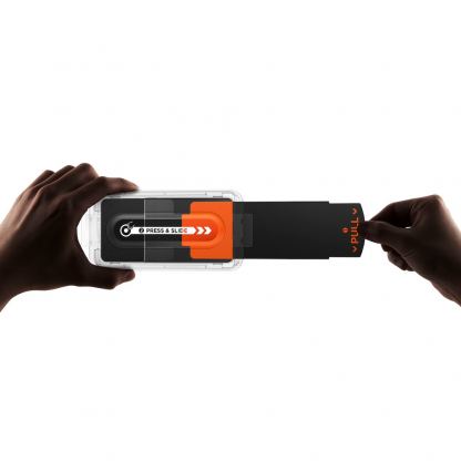 Стъклено защитно покритие за дисплея на Samsung Galaxy S25 Edge - Spigen Glass tR EZ Fit HD Tempered Glass (прозрачен) 8