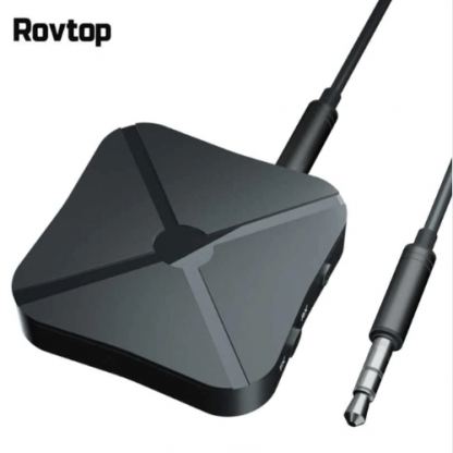 Rovtop 2 in 1 Stereo Bluetooth 4.2 Receiver & Transmitter - аудио трансмитер и рисийвър за безжично прехвърляне на аудио