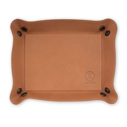 JT Berlin Leather Desk Tray Kreuzberg - кожена кутия за пренадлежности (кафяв) 3