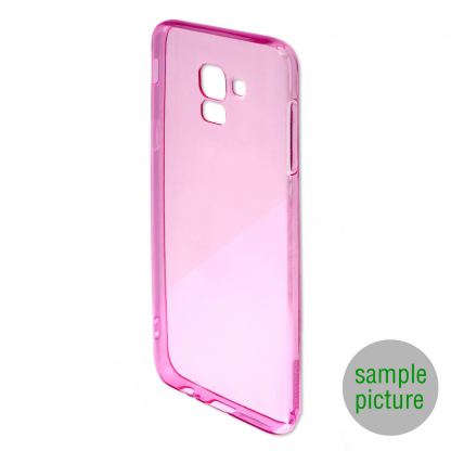 4smarts Soft Cover Invisible Slim - тънък силиконов кейс за Samsung Galaxy А20Е (лилав) 2
