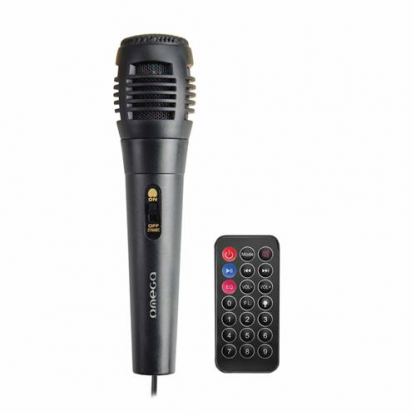 Omega Speaker OG83 Karaoke 10W - безжичен спийкър с функция за караоке за мобилни устройства (черен) 3