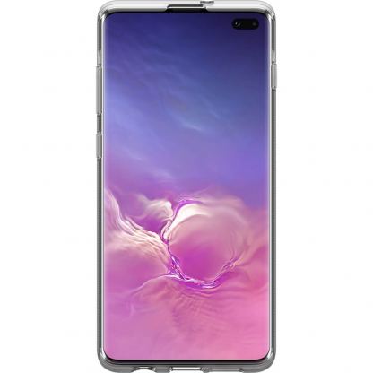 Otterbox Clearly Protected Skin Case - тънък силиконов кейс за Samsung Galaxy S10 Plus (прозрачен) 2
