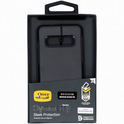 Otterbox Symmetry Series Case - хибриден кейс с висока защита за Samsung Galaxy S10 (черен) 6