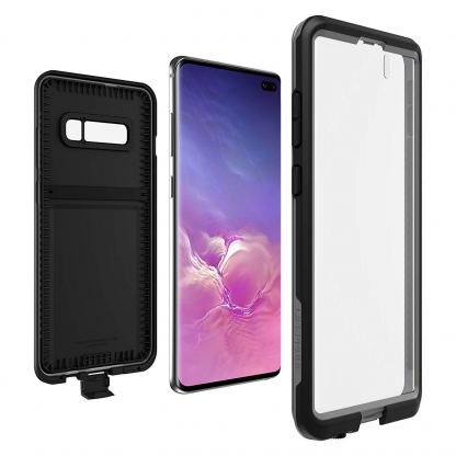 LifeProof Fre - ударо и водоустойчив кейс за Samsung Galaxy S10 Plus (черен) 5