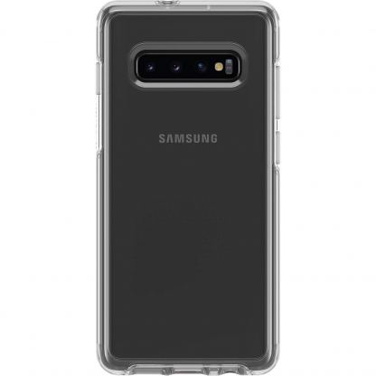 Otterbox Symmetry Series Case - хибриден кейс с висока защита за Samsung Galaxy S10 Plus (прозрачен) 6