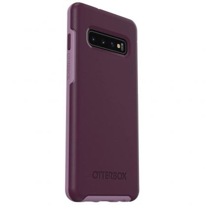 Otterbox Symmetry Series Case - хибриден кейс с висока защита за Samsung Galaxy S10 (лилав) 3
