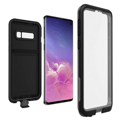 LifeProof Fre - ударо и водоустойчив кейс за Samsung Galaxy S10 (черен) 6