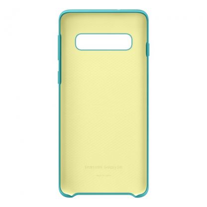 Samsung Silicone Cover Case EF-PG973TG - оригинален силиконов кейс за Samsung Galaxy S10 (зелен) 3