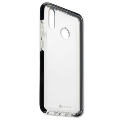 4smarts Soft Cover Airy Shield - хибриден удароустойчив кейс за Huawei P Smart (2019) (черен-прозрачен) 4
