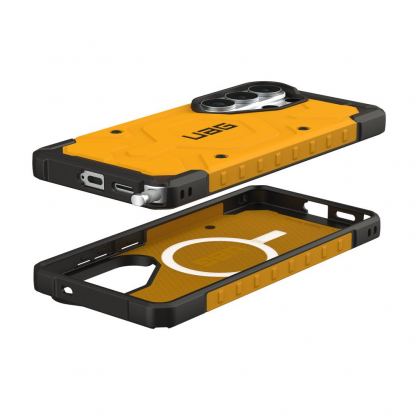  Удароустойчив хибриден кейс с MagSafe за Samsung Galaxy S26 Ultra - UAG Pathfinder MagSafe Case (жълт) 2