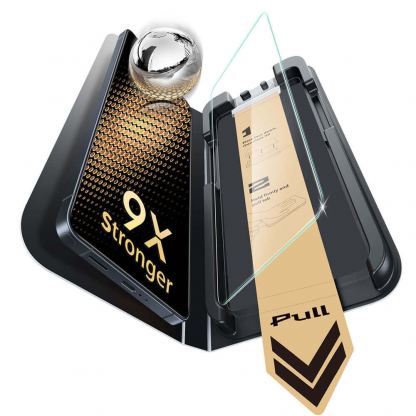 Висок клас стъклено защитно покритие на Samsung Galaxy S26 Ultra - ESR Armorite Pro Corning Gorilla Glass UltraFit (прозрачен) 2