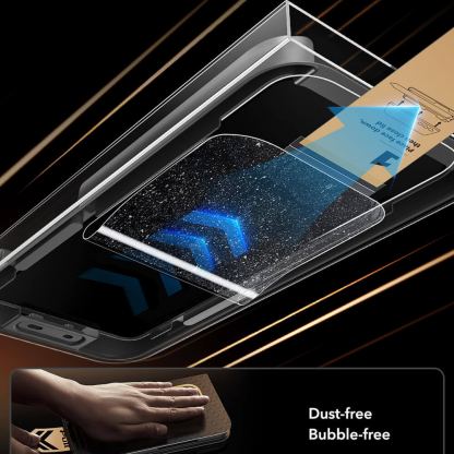 Висок клас стъклено защитно покритие на Samsung Galaxy S26 Ultra - ESR Armorite Pro Corning Gorilla Glass UltraFit (прозрачен) 4