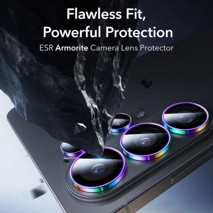 Предпазни стъклени лещи за камерата на Samsung Galaxy S26 Ultra - ESR Armorite Camera Lens Glass Protector Chromatic 3