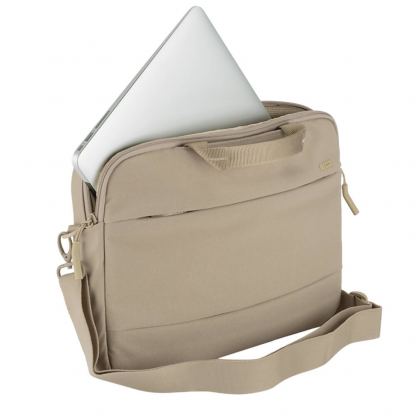 Incase City Brief - елегантна чанта за MacBook Pro 15 и лаптопи до 15 инча (бежав) 9