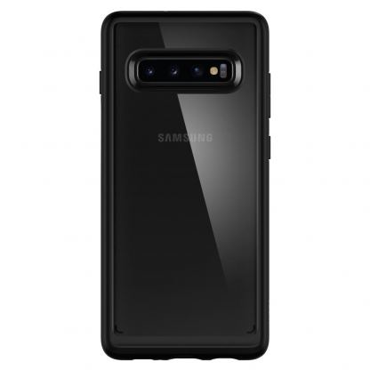 Spigen Ultra Hybrid Case - хибриден кейс с висока степен на защита за Samsung Galaxy S10 (черен) 2