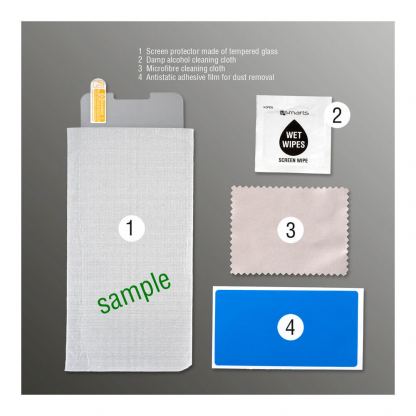 4smarts Second Glass - калено стъклено защитно покритие за дисплея на Samsung Galaxy A70 (прозрачен) 3