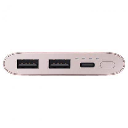 Samsung ULC Fast Charge Power Bank 10000 mAh (USB-C) EB-P1100CP - външна батерия с 2хUSB и USB-C изходи (розов) 4