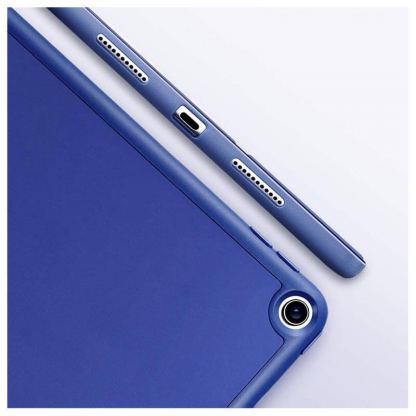 ESR Yippee Color Plus Case - полиуретанов калъф с поставка и отделение за Apple Pencil за iPad Air 3 (2019) (син) 3
