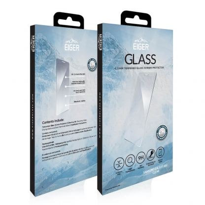 Eiger Tempered Glass Protector 2.5D - калено стъклено защитно покритие за дисплея на Samsung Galaxy A80 (прозрачен) 2