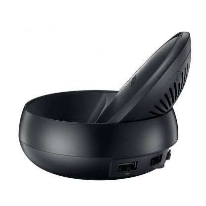 Samsung Dex Station EE-MG950 - многофункционална док станция за Samsung Galaxy Note 9, S10, S9, S8 сериите (черен) (разопакован продукт) 2