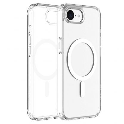 Хибриден кейс с най-висока степен на защита с MagSafe за iPhone 16e, iPhone 17e - Mobile Origin Easy Hybrid MagSafe Case (прозрачен) 2