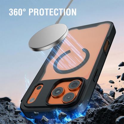 Кожен калъф, тип портфейл с отделение за кр. карти и Magsafe поддръжка за iPhone 17 Pro Max - 4smarts Urban Pro Flipcase, Qi2 ready (черен) 4
