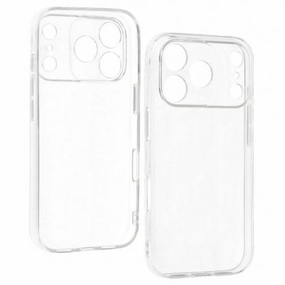 Удароустойчив силиконов (TPU) калъф за iPhone 17 Pro - Back Case 2 mm Perfect (прозрачен) 2