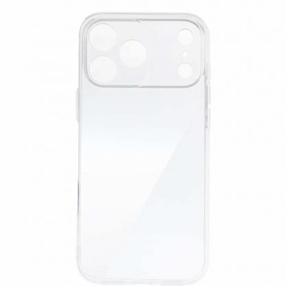 Удароустойчив силиконов (TPU) калъф за iPhone 17 Pro - Back Case 2 mm Perfect (прозрачен) 3