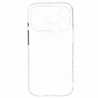 Удароустойчив силиконов (TPU) калъф за iPhone 17 Pro - Back Case 2 mm Perfect (прозрачен) 4