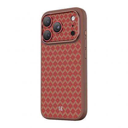 Предпазни стъклени лещи с цяла кевларна плочка за камерата на iPhone 17 Pro Max - Benks ArmorWarrior Aramid Lens Protector Tempered Glass (оранжев) 4