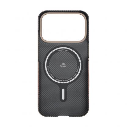  Кевларен кейс с MagSafe за iPhone 17 Pro - Pitaka Sunset Ultra Slim Aramid Fiber Case 2