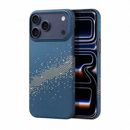 Кевларен кейс с MagSafe за iPhone 17 Pro Max - Pitaka Milky Way Galaxy Ultra Slim Aramid Fiber Case 2