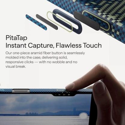 Кевларен кейс с MagSafe за iPhone 17 Pro Max - Pitaka Milky Way Galaxy Ultra Slim Aramid Fiber Case 9