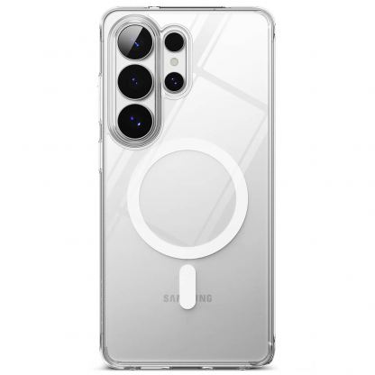 Хибриден кейс с висока степен на защита с MagSafe за Samsung Galaxy S26 Ultra - Ringke Fusion Magnetic Case (прозрачен) 2