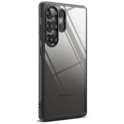 Хибриден удароустойчив кейс за Samsung Galaxy S26 Ultra - Ringke Fusion Bold Case (черен-прозрачен) 4