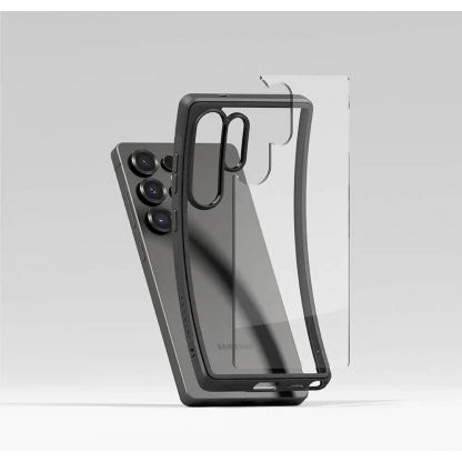 Хибриден удароустойчив кейс за Samsung Galaxy S26 Ultra - Ringke Fusion Bold Case (черен-прозрачен) 5