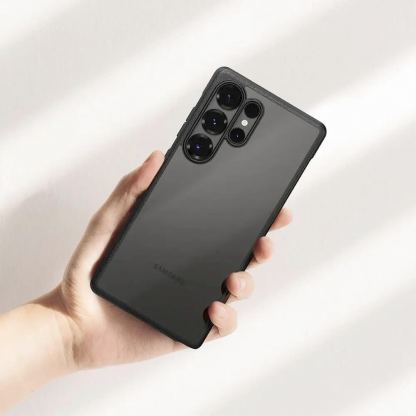 Хибриден удароустойчив кейс за Samsung Galaxy S26 Ultra - Ringke Fusion Bold Case (черен-прозрачен) 6