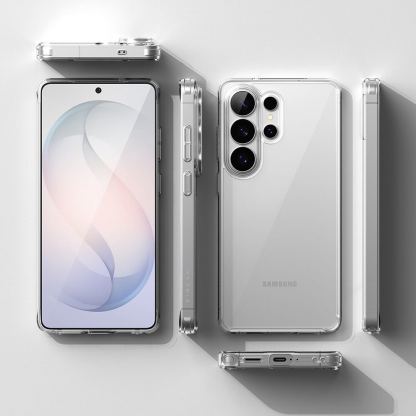 Хибриден кейс с висока степен на защита за Samsung Galaxy S26 Ultra - Ringke Fusion Case (прозрачен) 5