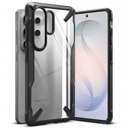 Хибриден удароустойчив кейс за Samsung Galaxy S26 Ultra - Ringke Fusion X Case (черен-прозрачен) 2